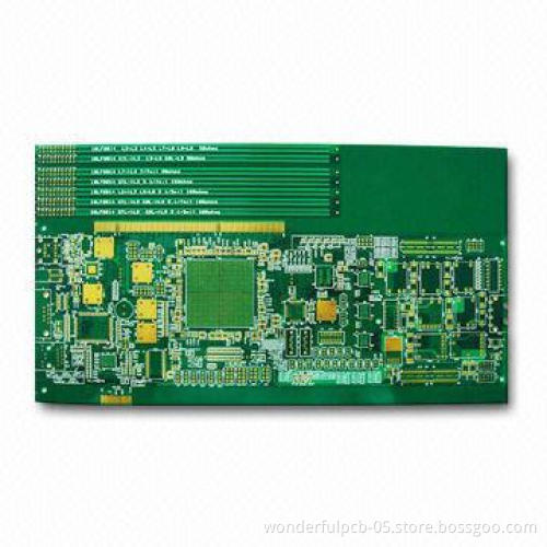 Communication Board with Immersion Gold and Gold Finger Surface Finish